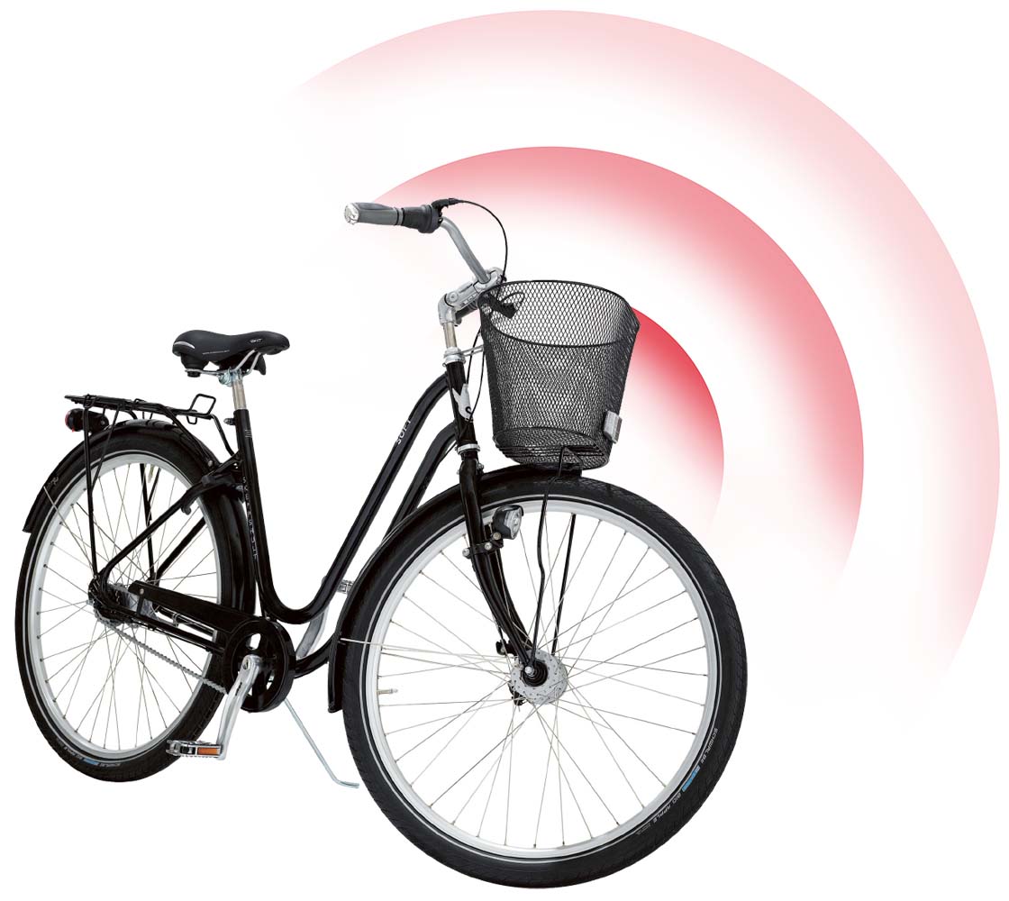 Polkupyörä, jossa GPS-seuranta, hyvä varkaudenesto
